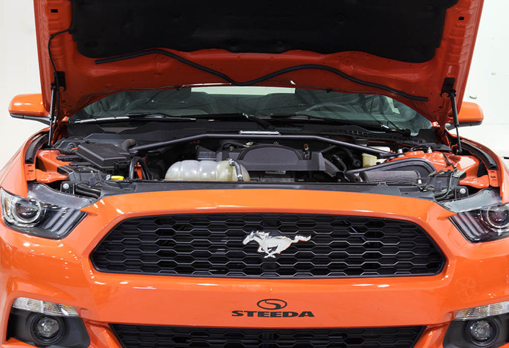 Steeda S550 Mustang Hood Strut Kit All (2015-2023)