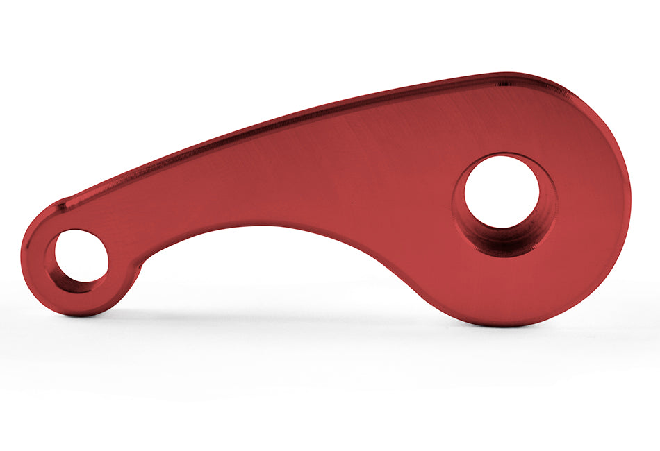 Steeda S550 Mustang Red Anodized Billet Aluminum Interior Hood Latch Release Lever All (2015-2023)