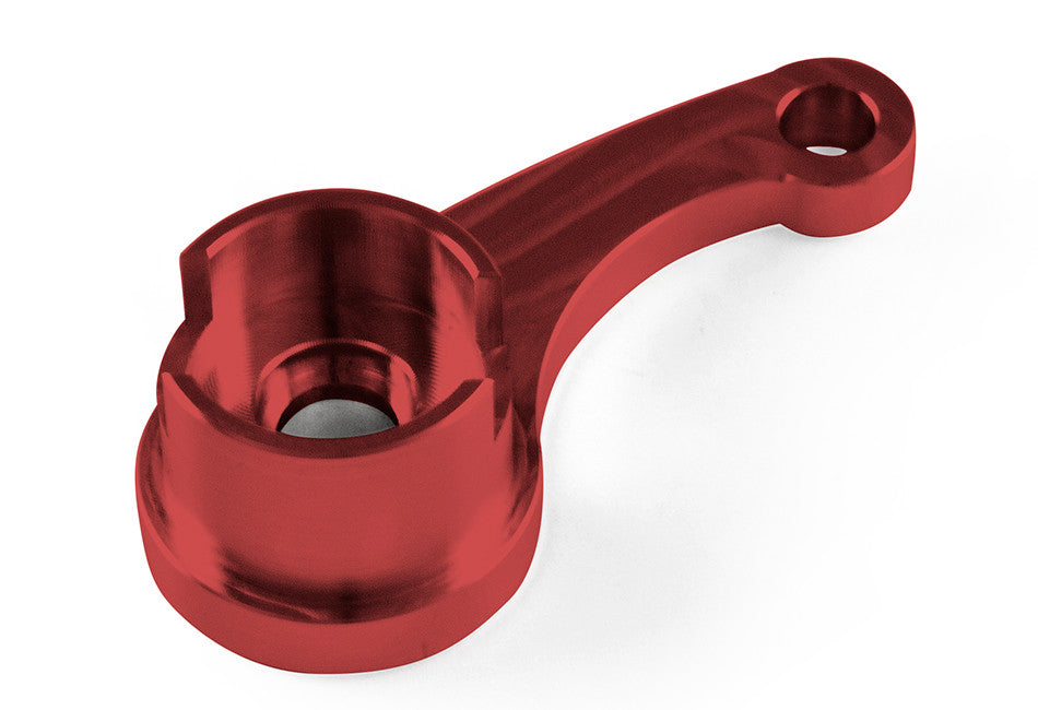 Steeda S550 Mustang Red Anodized Billet Aluminum Interior Hood Latch Release Lever All (2015-2023)