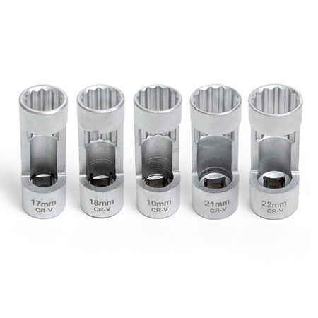 Steeda Strut Socket Kit 17, 18, 19, 21 and 22mm - 5 Piece Set